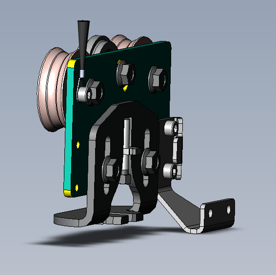 [102-016045000] Carriage middle left