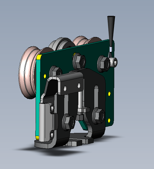 [102-016046000] Carriage middle right