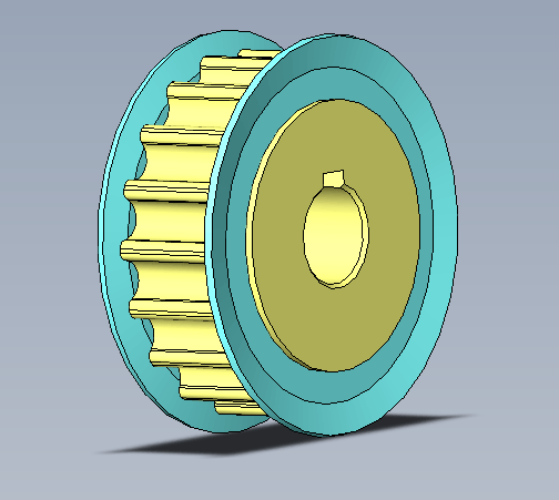 [102-019108159] Pulley HTD 8M  Z18