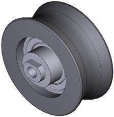 [102-020808844] Carrying roller D45