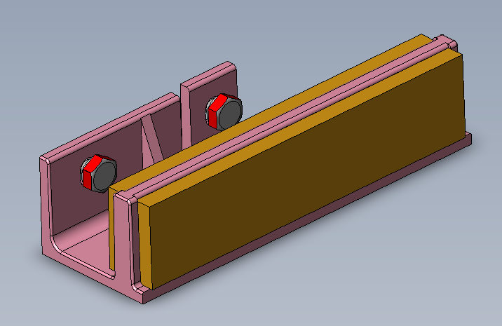door leaf guide (lateral part )