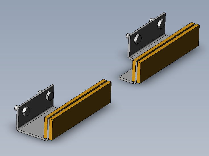 [102-370032000] Set floor guide D-STA IV