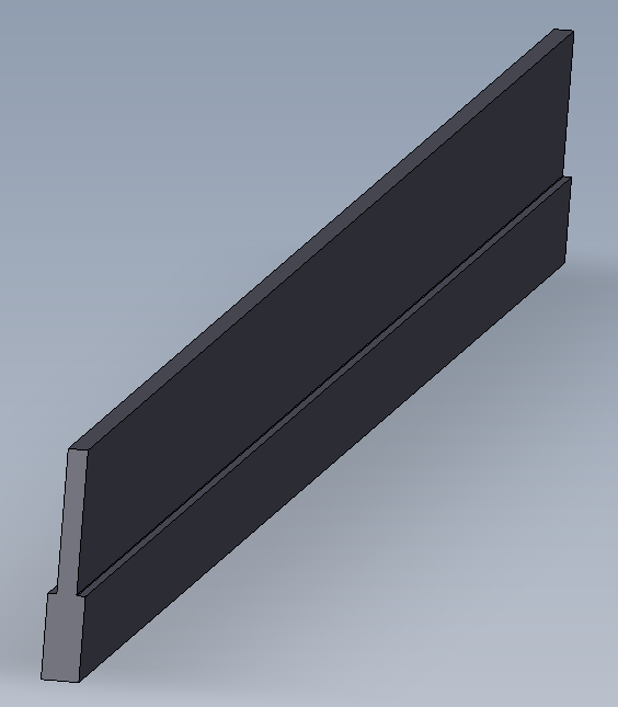 Plastic blade