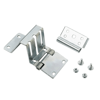 Side hinge, 10mm raised top blade, reversed button