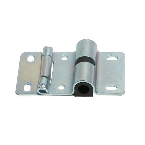 Crawford side hinge for straight rails