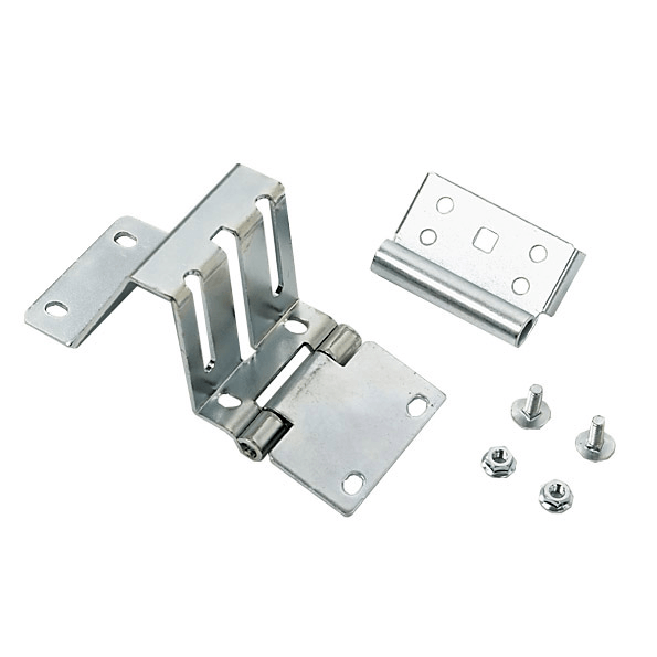 [103002029] Seitenscharnier, 10mm erhöhtes Oberblatt, Kingspan-Sektionen komplett, 11mm