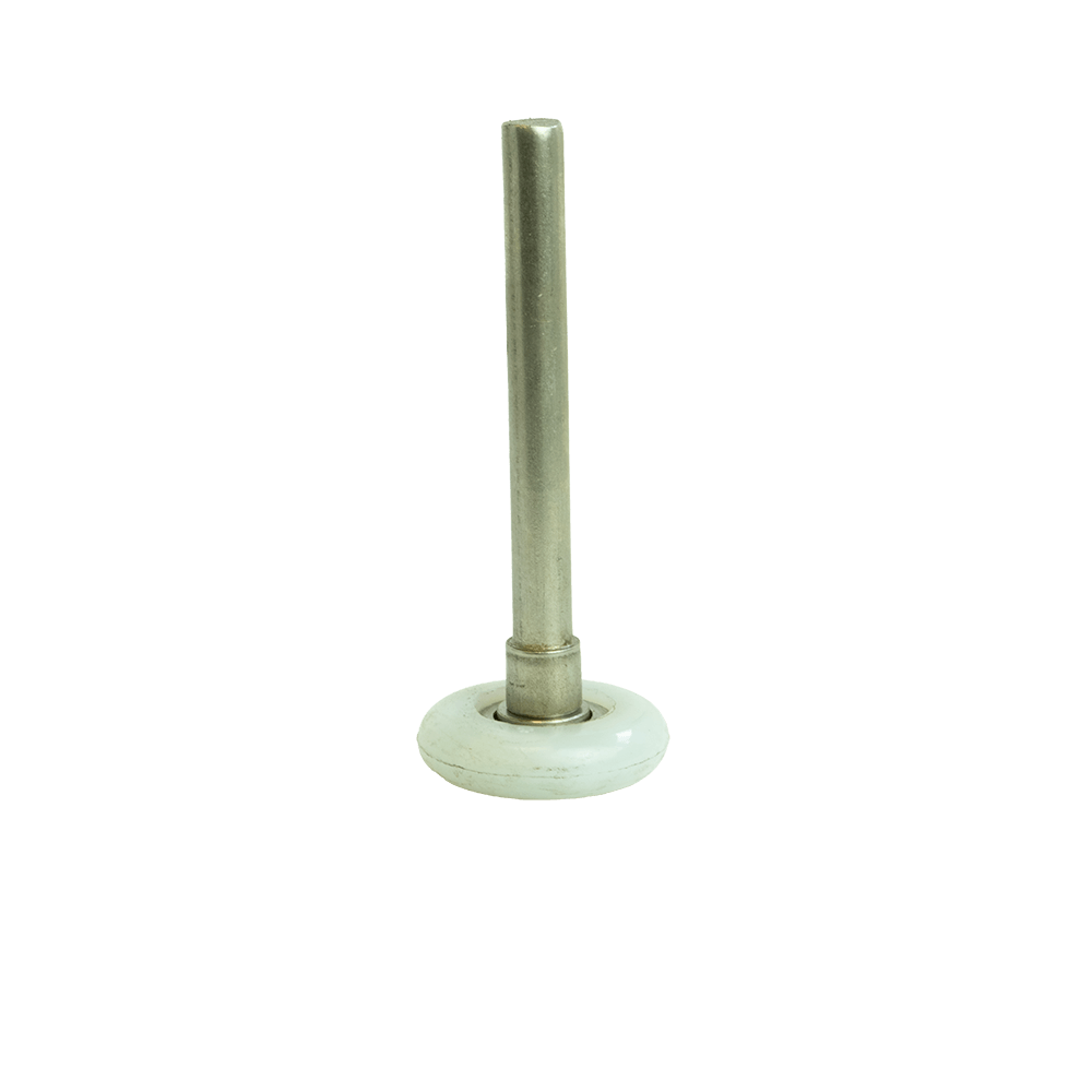 Roller. short. stainless steel shaft