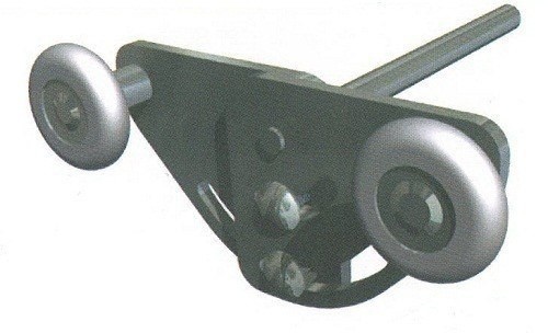 [104003003] Tandem roller. 12mm shaft. heavy design