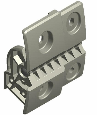 [105004010] Crawford Schlupftürscharnier FRAME R