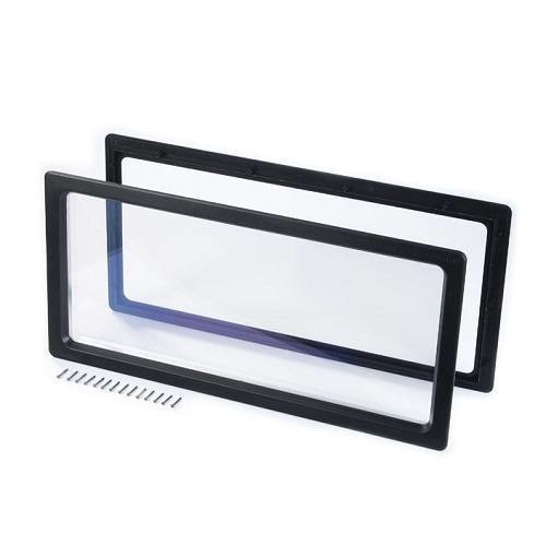 [107001012] Venster 892x435mm, paneeldikte 38-40mm