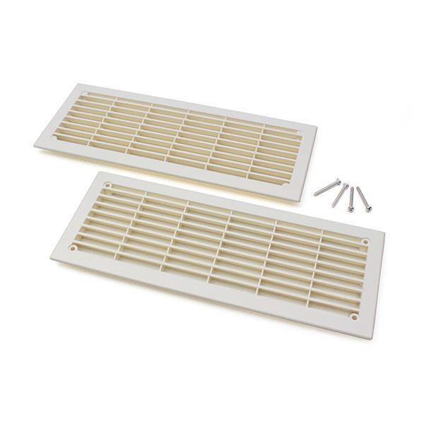 Ventilation grill. white. not lockable