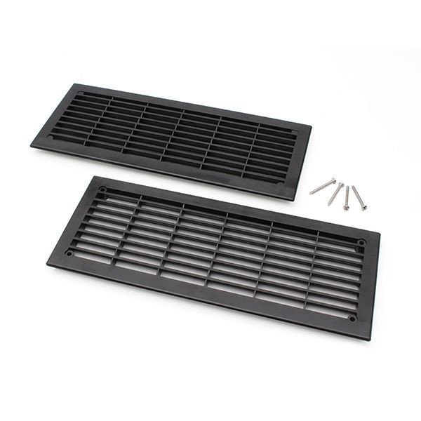 Ventilation grill. black. not lockable