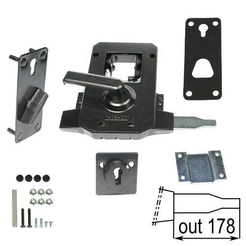 Crawford safety lock, right