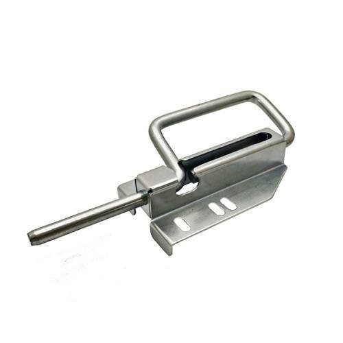 Slide bolt.