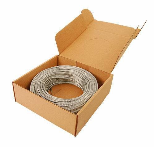 [108022005] Drahtseil 3mm - Box mit 200 Meter