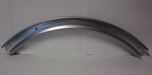 Hörmann curved rail, 2 inch