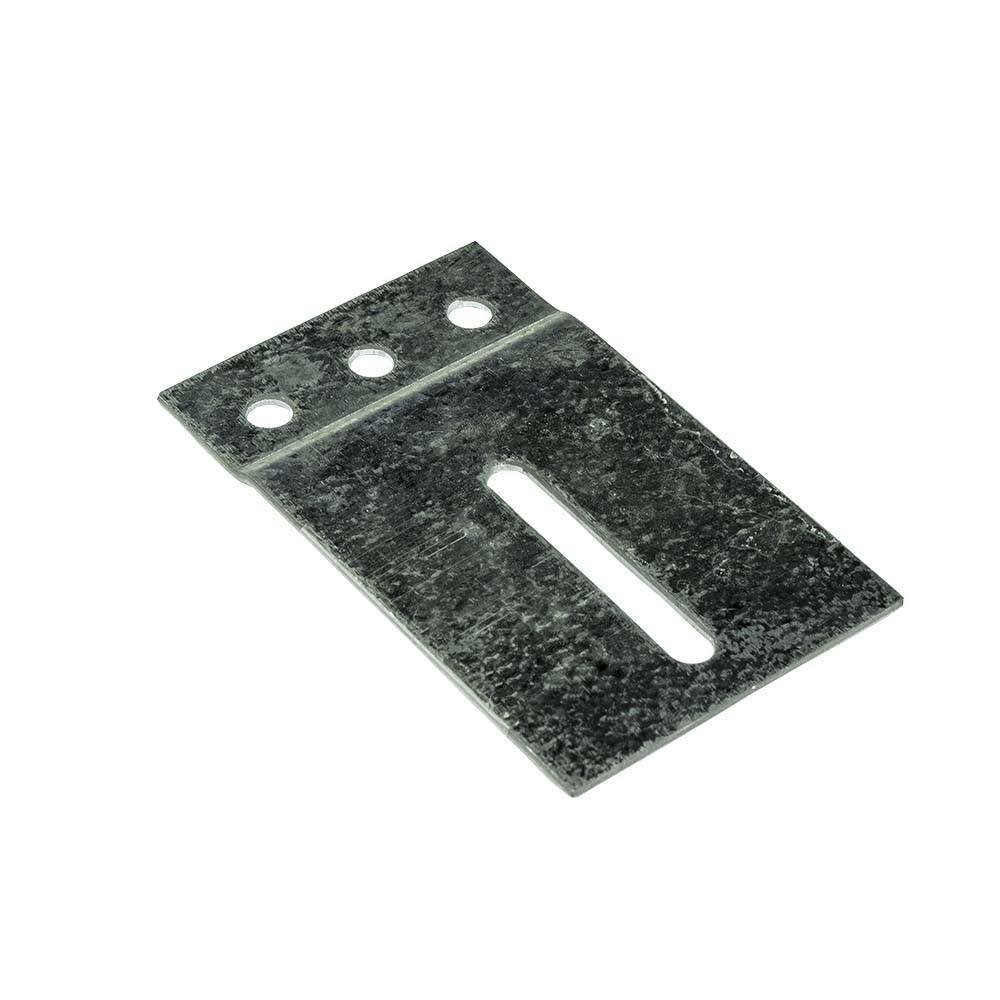 [109007001] Track connecting plate 60x100mm. galvanized