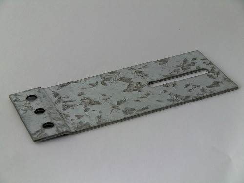 [109007005] Track connecting plate 60x150mm. galvanized