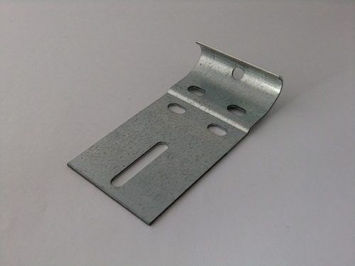[109007008] Track connecting plate with curve for the rail
