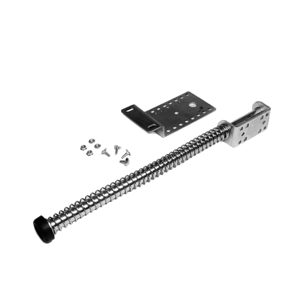 Spring bumper long. including mounting plate
