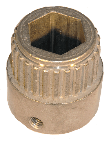 [110012006] Connecting piece for Crawford hexagonal shaft