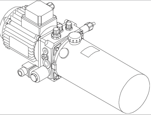 [201001023] HörmannHydr. unit for HLS Leveller