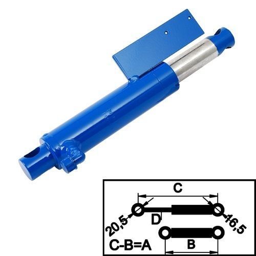 [201003001] Crawford/Hafa hydraulic cylinder. front lip