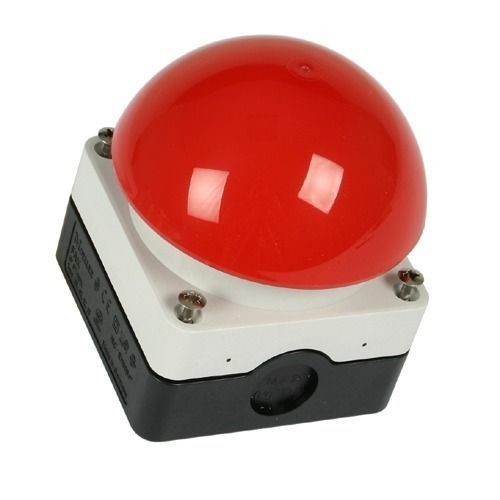 [4010004] GEBA mushroom button KDT 1B. red