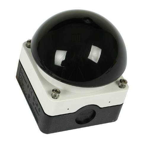 [4010012] GEBA mushroom button KDT 1B, black
