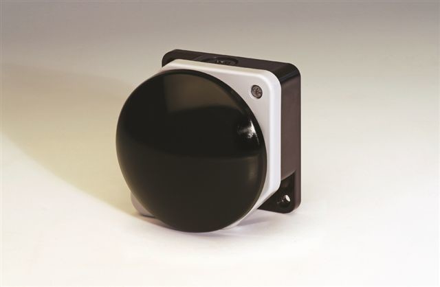 [4010016] Mushroom button. black. IP66