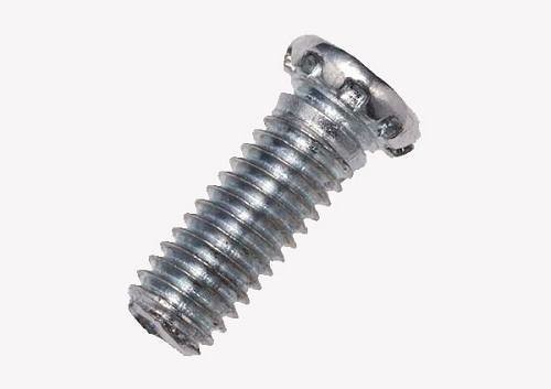 Press bolt M6x16mm, RVS