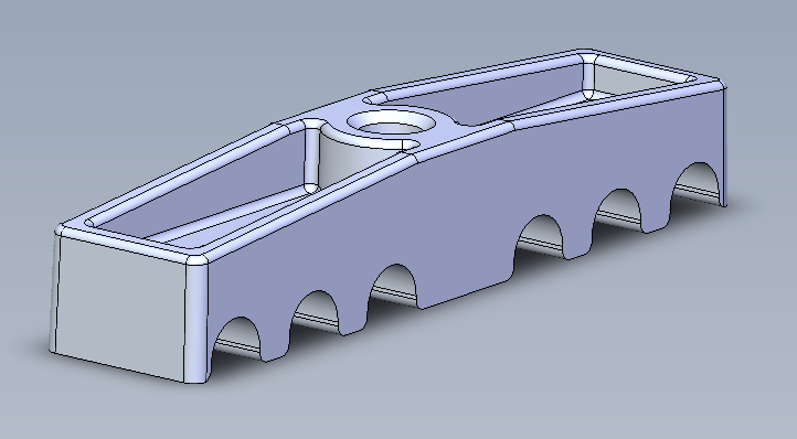 [102-020110680] Belt clamping bracket.