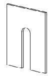 [102-020110486] Distance plate 2mm