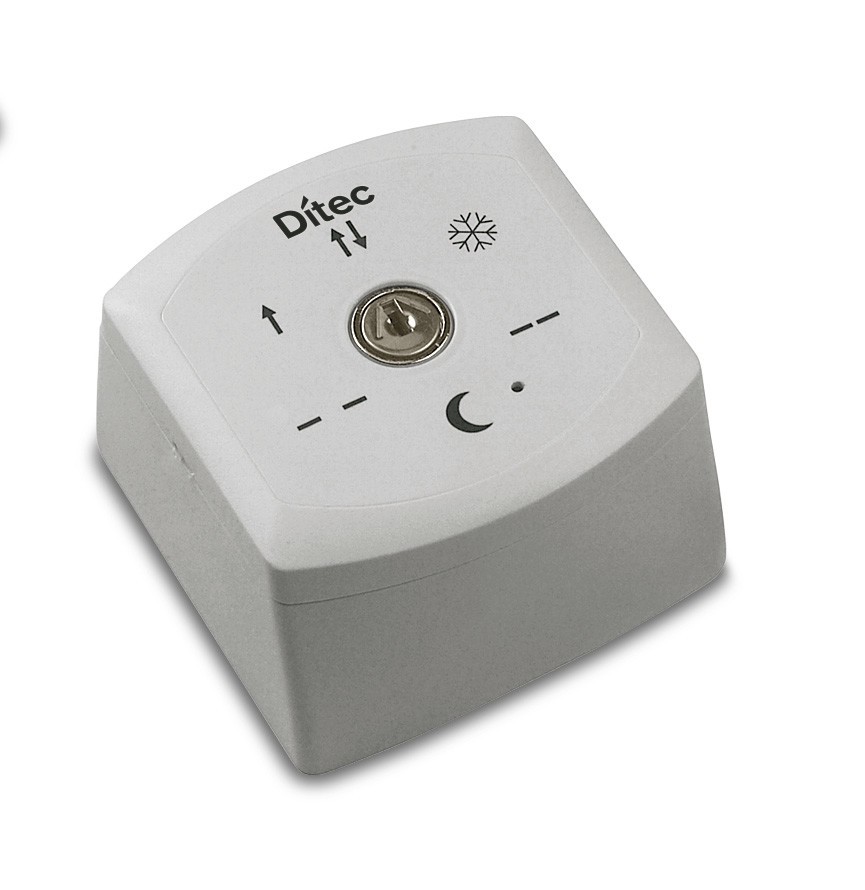 Rotary function programmer with key oper