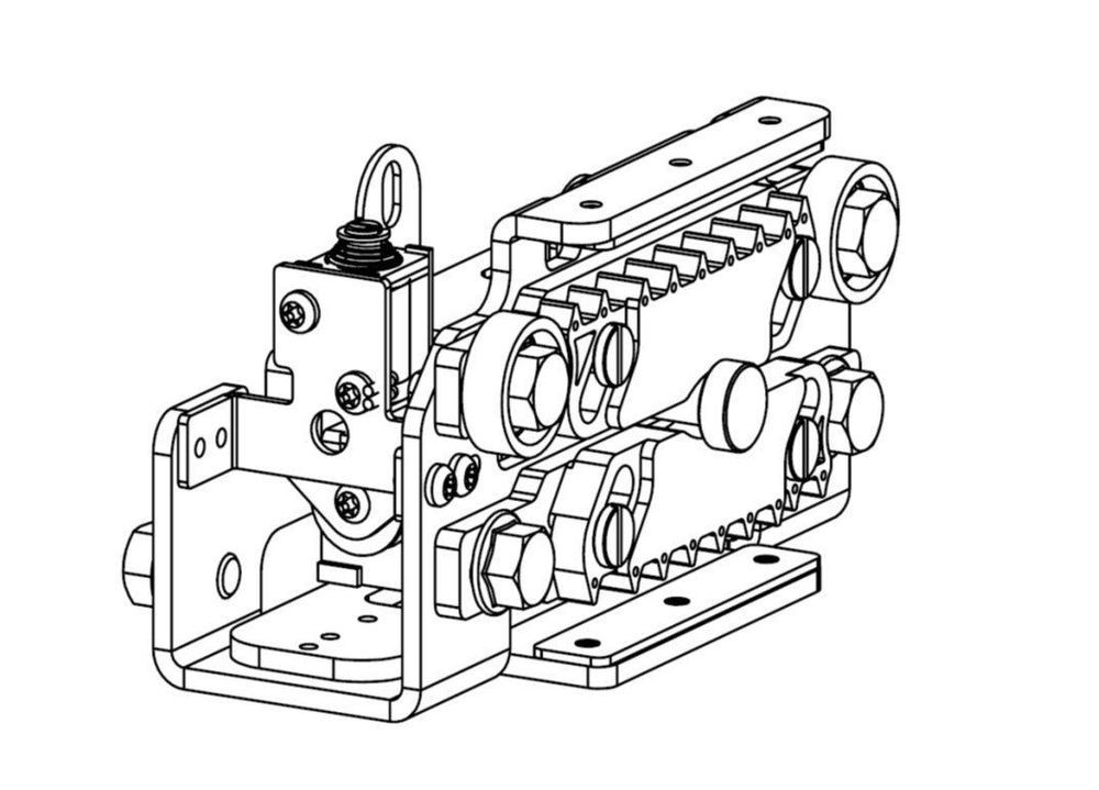 BI-STABLE belt lock for replacement kits