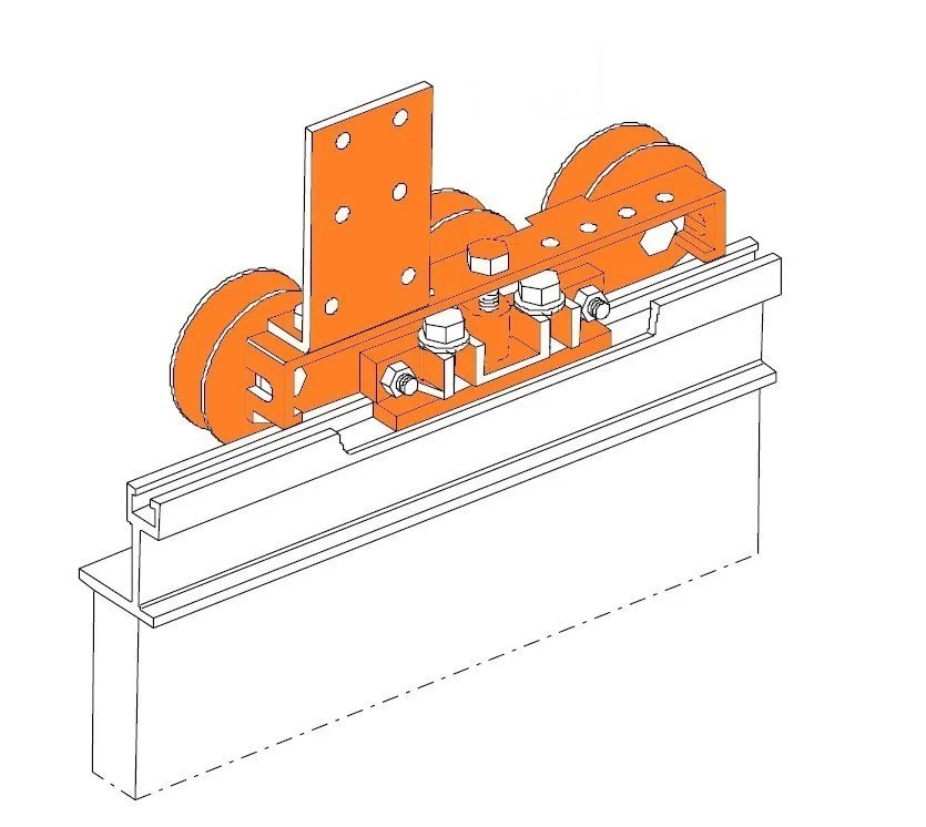 Trolley unit for GTV-GTE-BLITZ