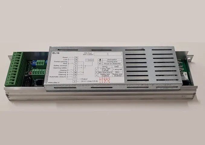 Control panel EL16 for REX, BIS, TEN (ve