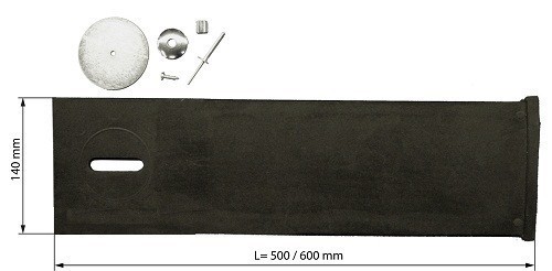 [204001005] Reinforcement strip, curtain width 600mm