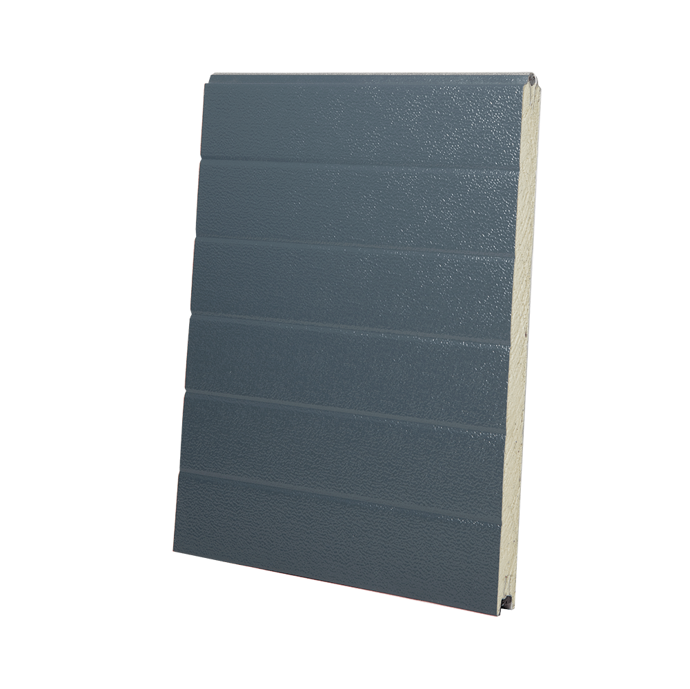 [102001104-a] Door panel 40x610mm, stucco/stucco, RAL7016/ RAL 9002 (Whole unit, Standard, Standard)