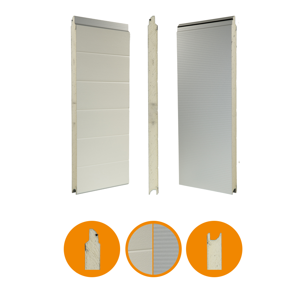 [102001081-a] Hörmann SPU F42 Micrograin H750, RAL9006/RAL 9002 (Het geheel, Standaard, Standaard)