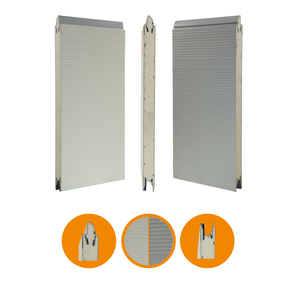 [102001087-a] IDD-CR Door section 542 Steel 9006/9002 (Whole unit, Standard, Standard)