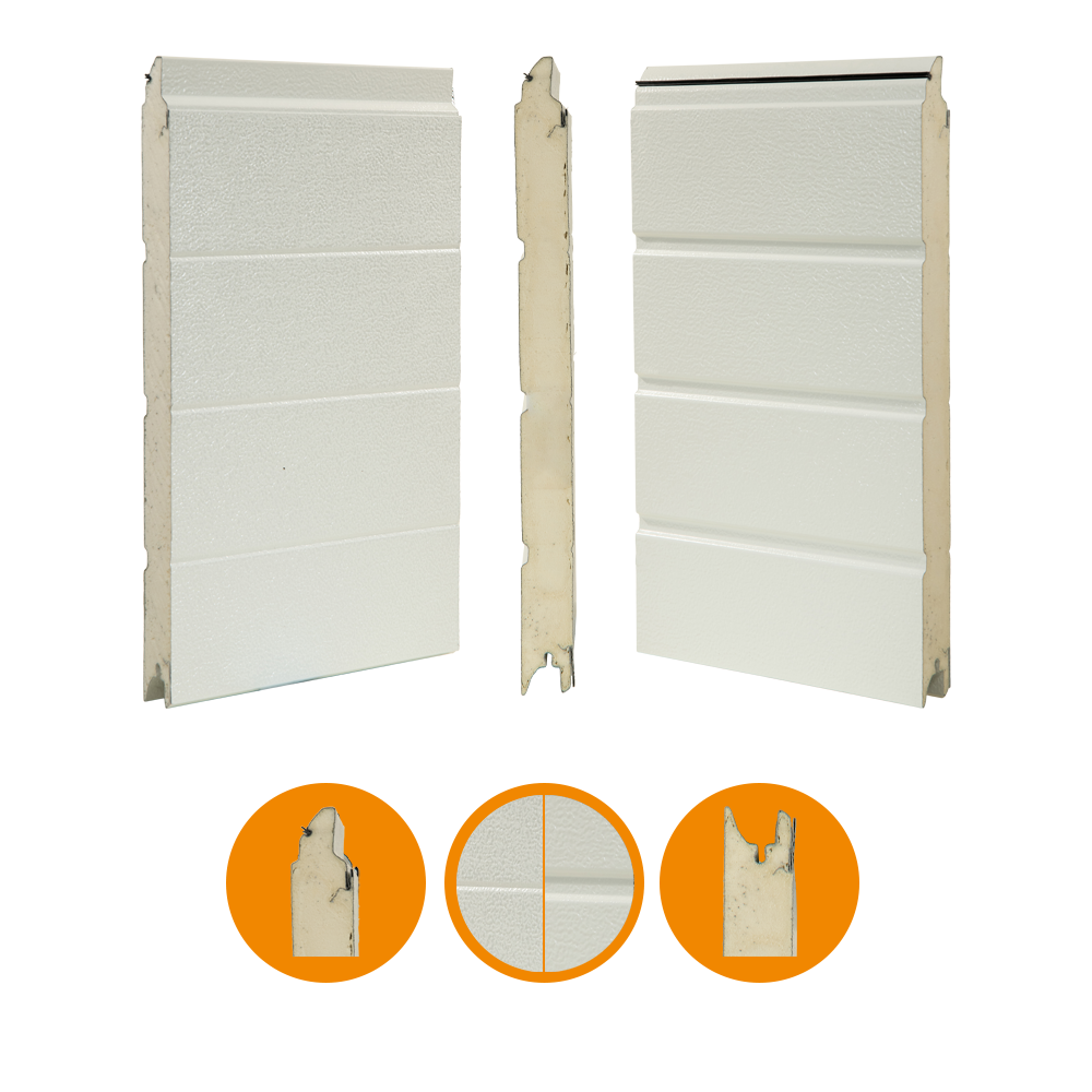 [102001013-a] IDD-HO panel for Hörmann SPU 30/40, 42x500mm, RAL 9002/RAL 9002 (Whole unit, Standard, Standard)