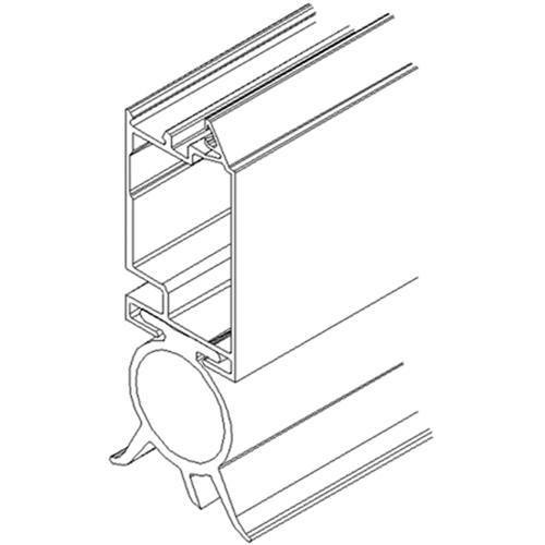 [105002019-a] Bottom profile Faltec BP75 (h=75mm) (Unità completa)