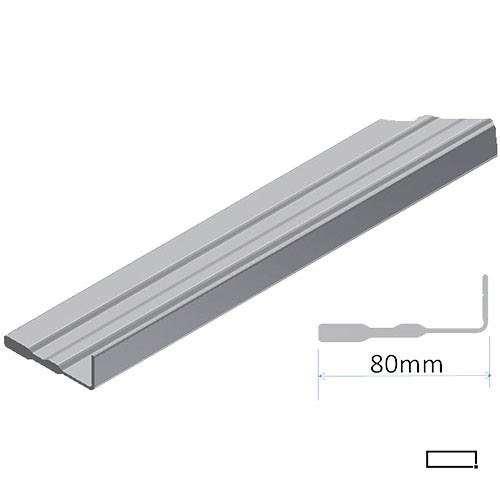 [105001012-a] Reinforcement profile suitable for Hörmann80mm (Ensemble complet)